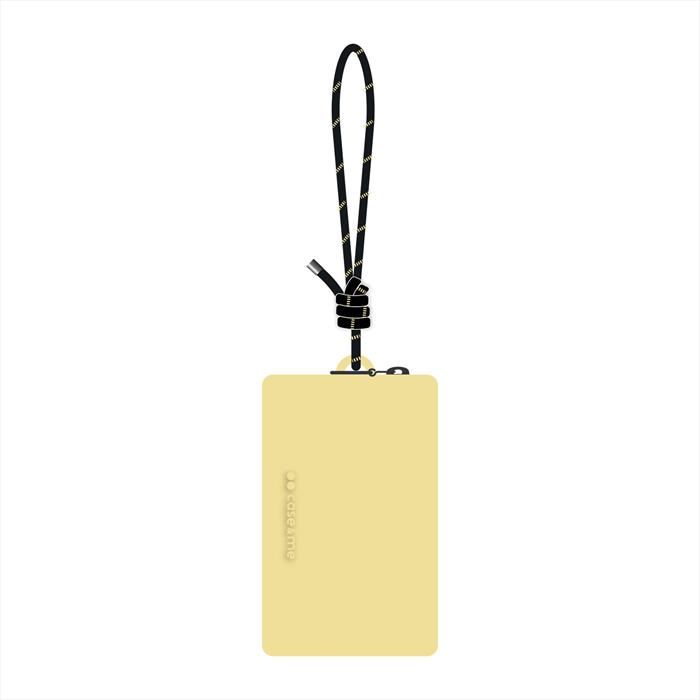 Caseme - Borsa In Silicone Misura S Con Cordino-giallo