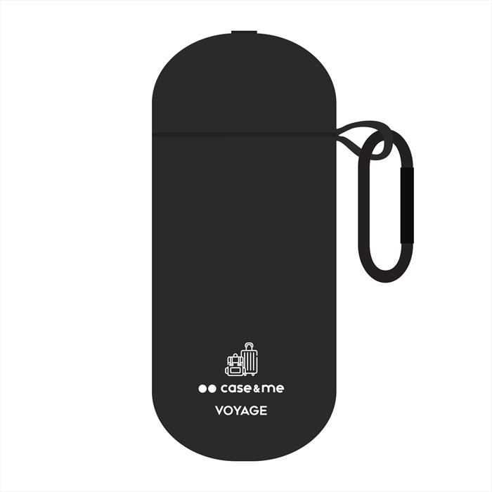 Caseme - Cover In Silicone Con Cuscinetto Da Collo-nero