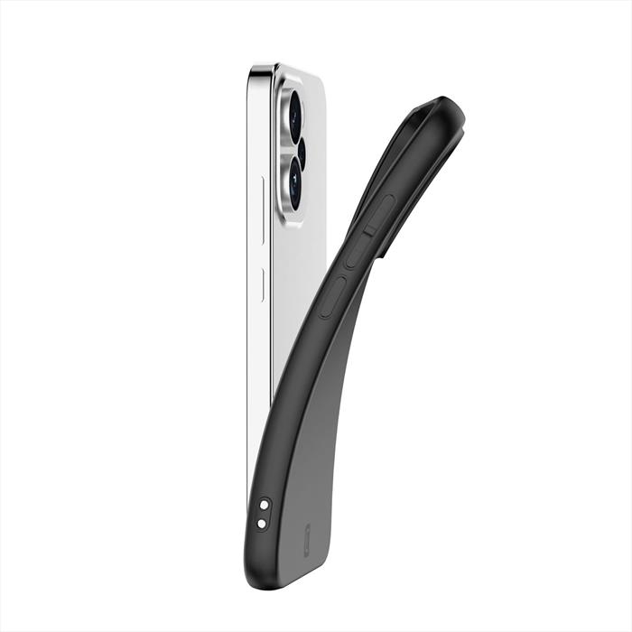 Cellularline - Custodia In Gomma Flessibile Mood - Xiaomi E Oppo-nero