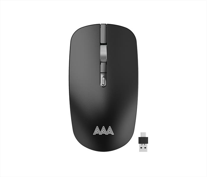 Aaamaze - Mouse Premium Office Silent Wireless-nero