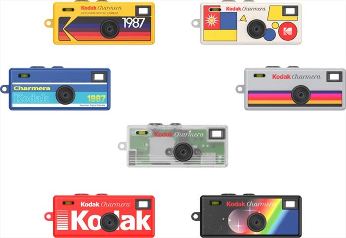 Kodak - Fotocamera Digitale Portachiavi Charmera-multicolore