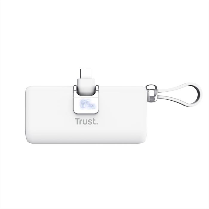 Trust - Pacto 5000 Pd Pocket Powerbank-white