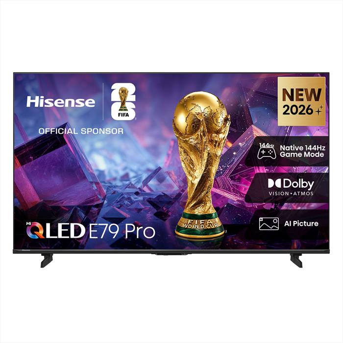 Hisense - Smart Tv Qled 85" 4k 85e79s Pro-nero