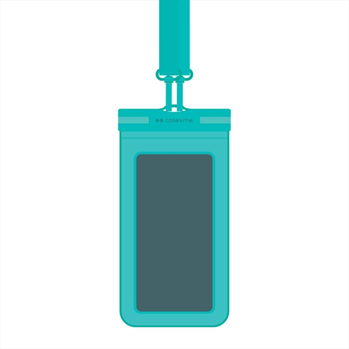 Caseme - Custodia Impermeabile Galleggiante Con Tracolla-verde Acqua