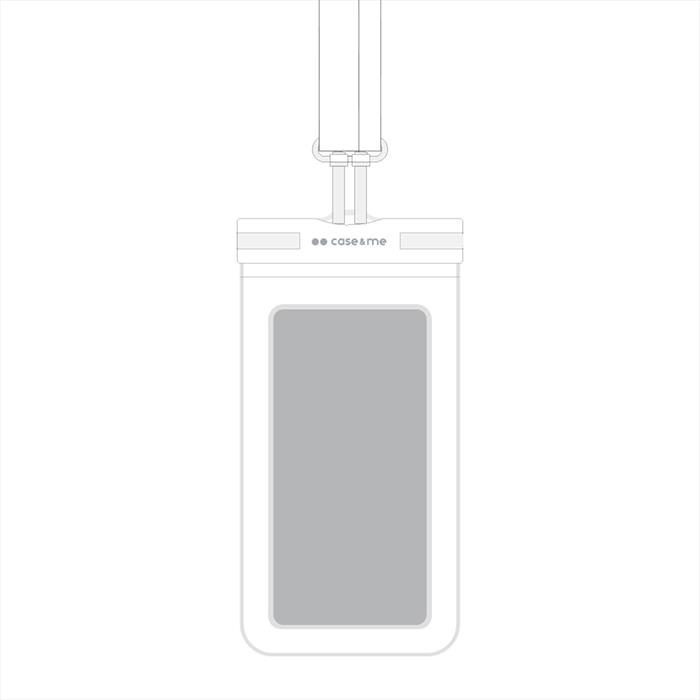 Caseme - Borsa A Tracolla Galleggiante Per Smartphone-bianco