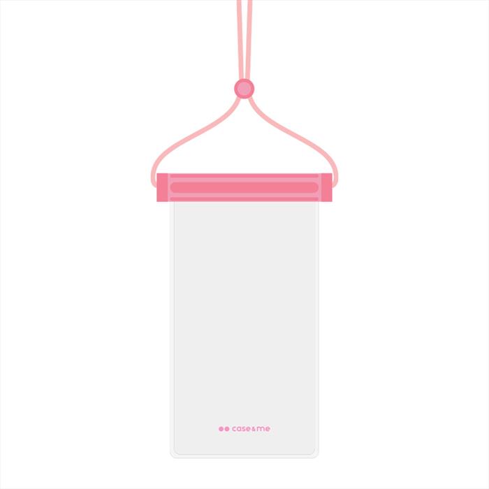 Caseme - Water Bag Con Tracolla Trasparente Per Smartphone-rosa