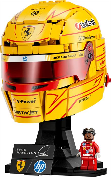 Lego - Editions Casco Di Lewis Hamilton - 43022, Multicolore