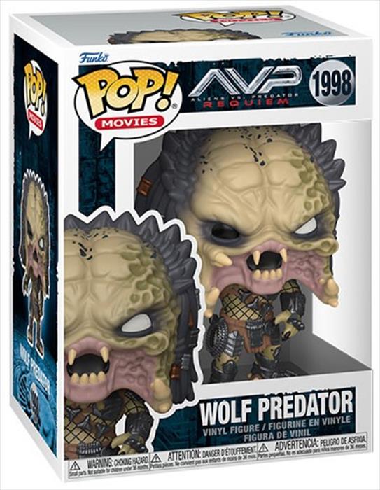 Funko - Pop Aliens Vs. Predator 2 Wolf Predator - 90242, N.d.