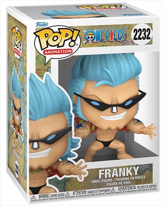 Funko - Pop One Piece Franky W/sunglasses 2232 - 90645, N.d.