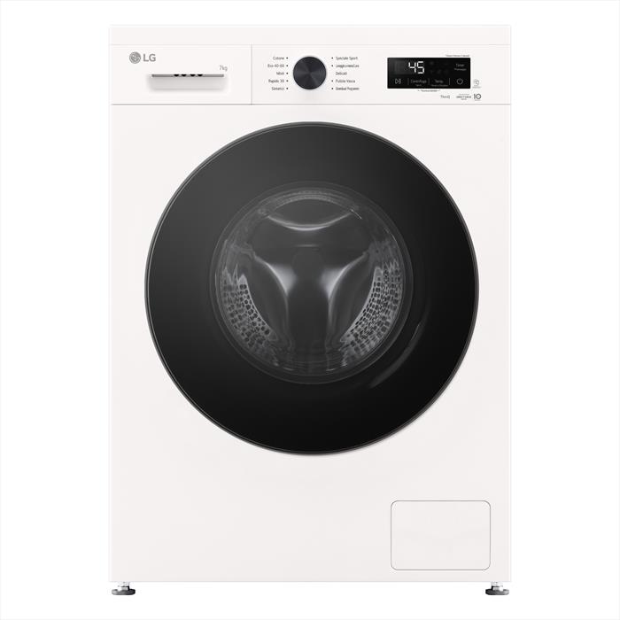 Lg - Lavatrice 7kg F2nx10s7nwb 1200g/m Classe A-bianco
