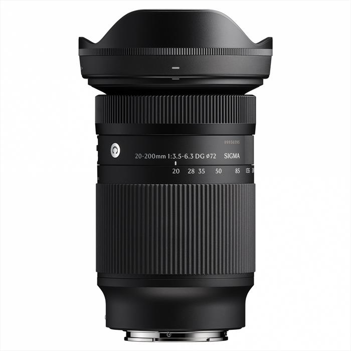 Sigma - Obiettivo 20-200/3.5-6.3 (c) Dg Sony E-mount-nero