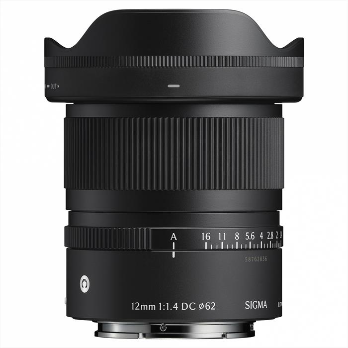 Sigma - Obiettivo 12mm-f/1.4 (c) Af Dc,att. E-mount-nero