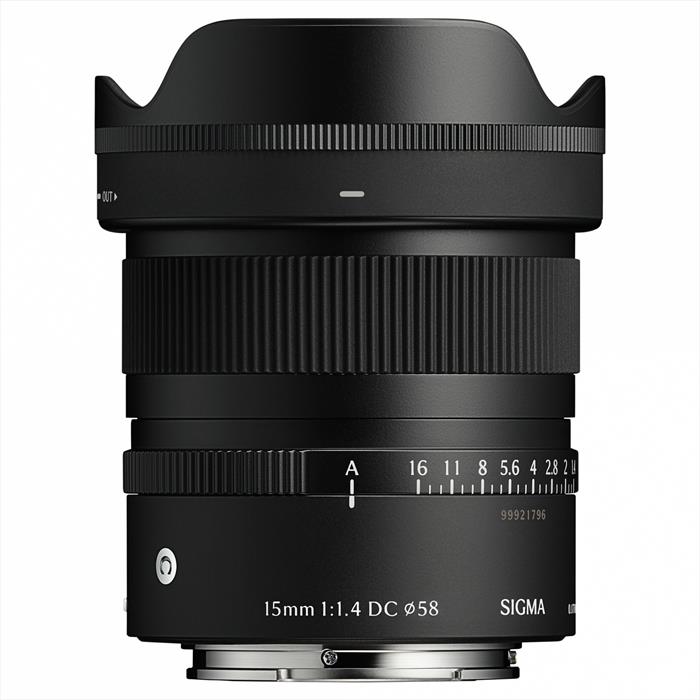 Sigma - Obiettivo 15/1.4 Dc C Sony E-mount-nero