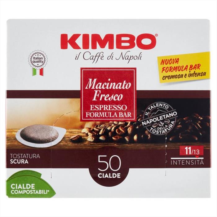 Kimbo - Cialda Compostabile Macinato Fresco 50pz