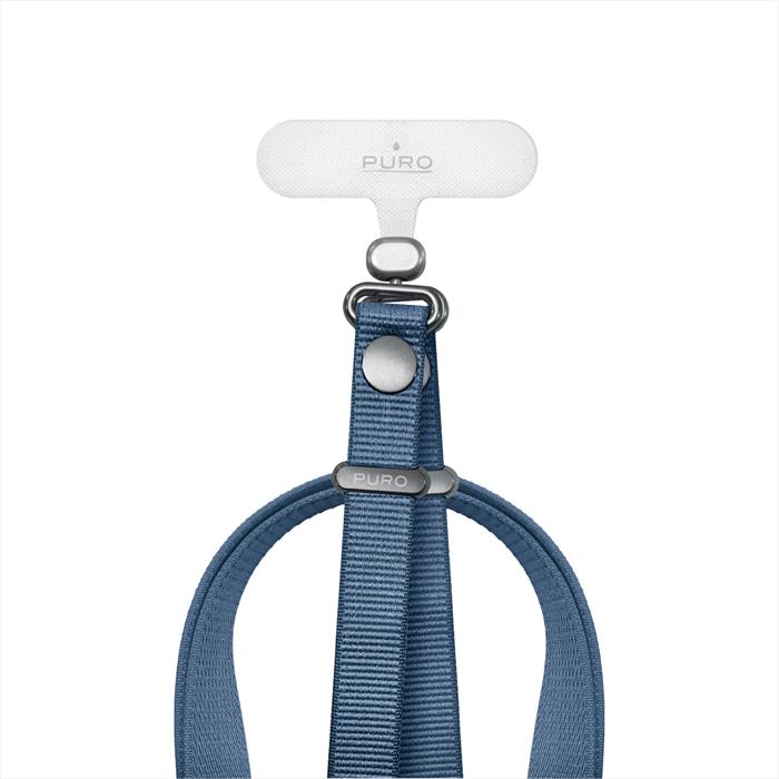 Puro - Tracolla Per Smartphone-crown Blue
