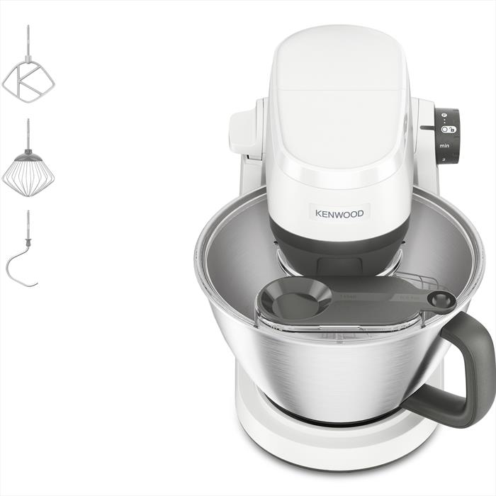 Kenwood. - Multitasker Impastatrice Planetaria Khc30.000wh-bianco