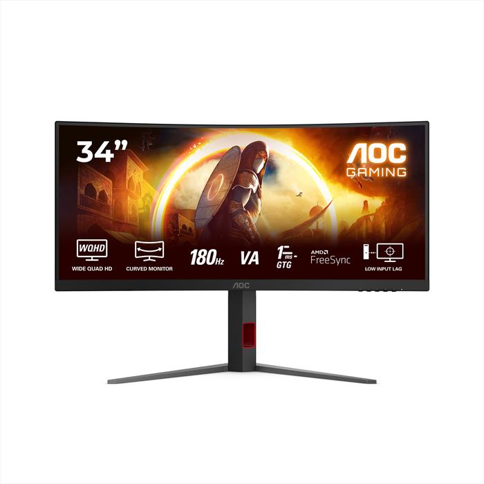 Aoc - Monitor Lcd 34" Cu34g4-nero