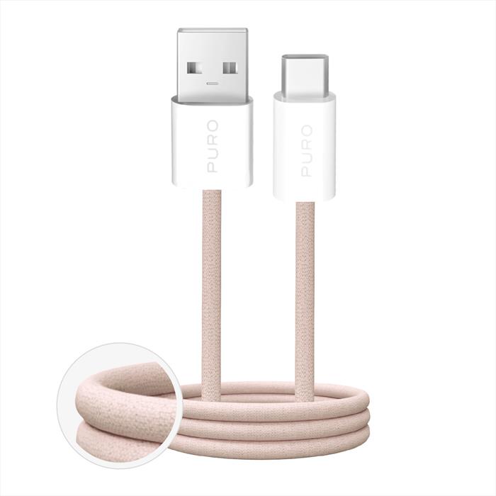 Puro - Cavo In Tessuto Fabrik Da Usb-a A Usb-c-sandshell