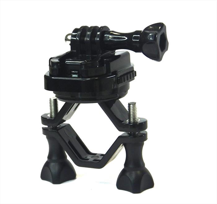 Reporter - Bike Mount 360°gopro Compatibile-platica Nera