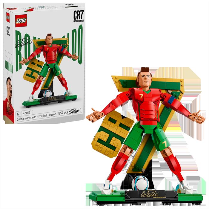 Lego - Editions C. Ronaldo – Leggenda Del Calcio - 43016, Multicolore Lego - Editions C. Ronaldo – Leggenda Del Calcio - 43016, Multicolore