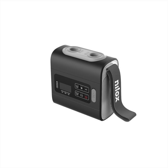 Nilox - Compressore Outdoor Air Pump-nero