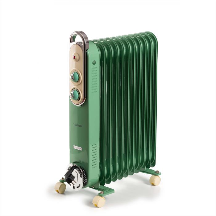 Ariete - 8252 Radiatore A Olio Vintage 11 Elementi-verde