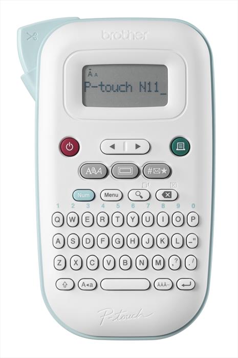 Brother - Etichettatrice Portatile Elettronica Ptn11-bianco/verde