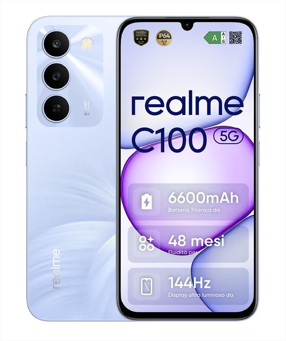 Realme - Smartphone C100 5g (128gb 4gb)-blooming Purple
