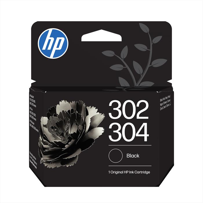 Hp - Cartuccia Di Inchiostro Nero Originale 302/304-nero
