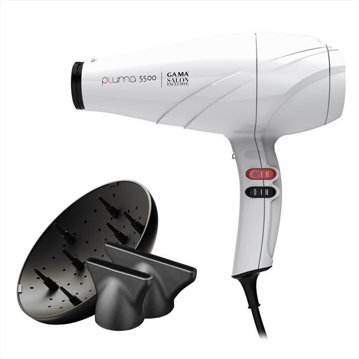 Gama - Asciugacapelli Pluma 5500-bianco
