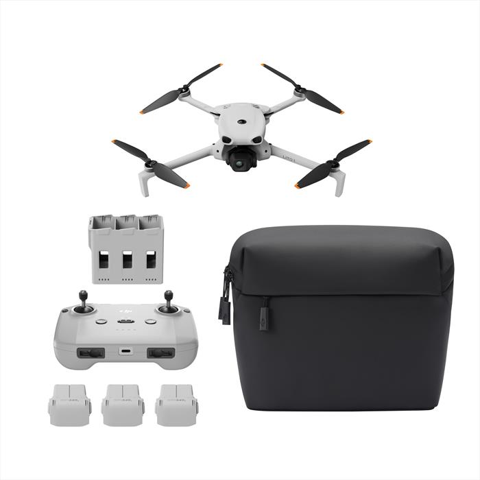 Dji - Drone Con Fotocamera Lito X1 Fly More Combo(rc-n3)-grigio