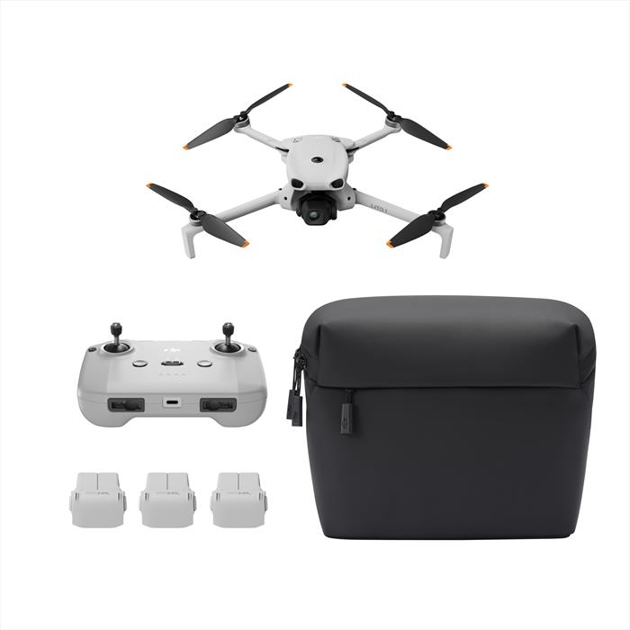 Dji - Drone Con Fotocamera Lito 1 Fly More Combo (rc-n3)-grigio