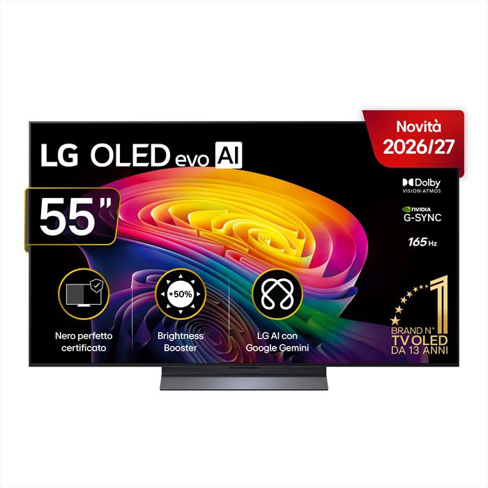Lg - Smart Tv Oled 4k Evo Ai 55" C6 Pro Oled55c66lb-charcoal Black