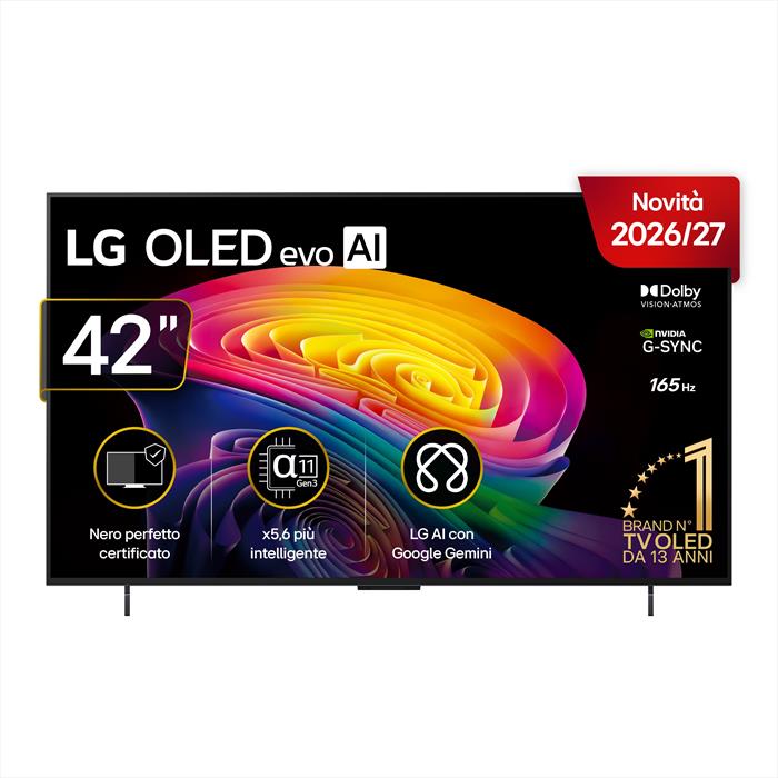 Lg - Smart Tv Oled Evo Ai 4k 42" C6 Pro Oled42c66lb-charcoal Black