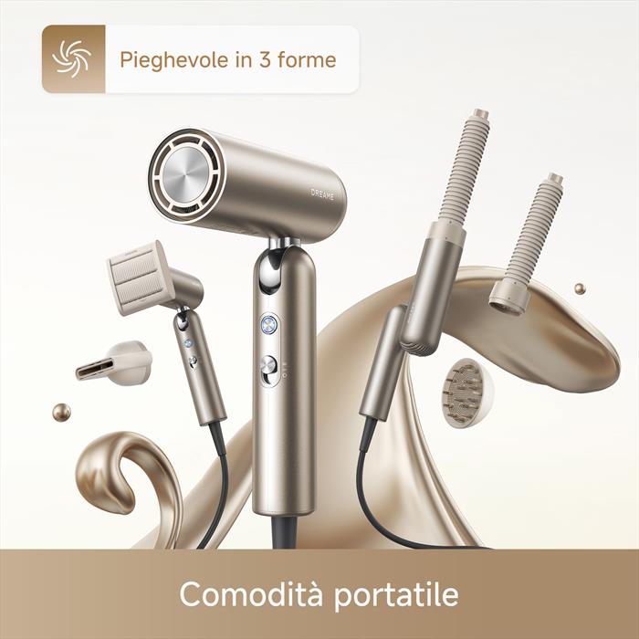 Dreame - Asciugacapelli Pocket Pro 2 Hair Dryer-gold