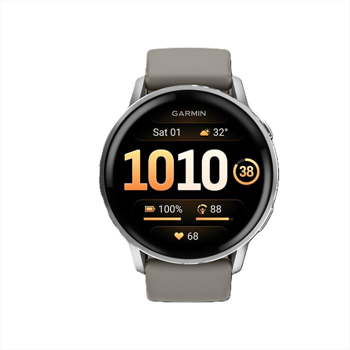 Garmin - Smartwatch Venu 4, 45mm-grigio / Argento
