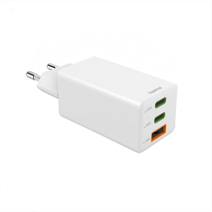 Hama - Alimentatore Type C 65 W-bianco