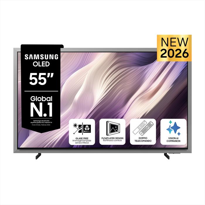 Tv 55" (OLED) Tizen SERIE 9 Vision AI Glare Free Slate black QE55S99HATXZT