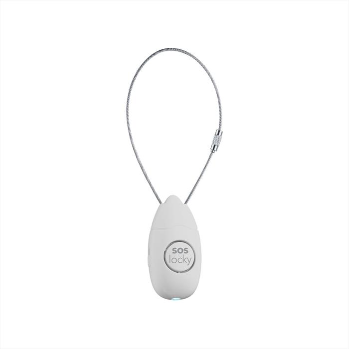 Tech Pop - Sos Locky - Allarme Portatile Per Porte-bianco