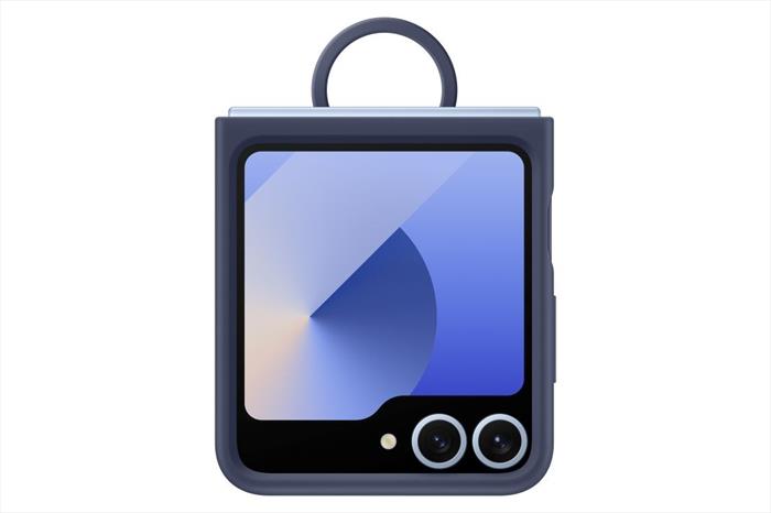 Samsung - Custodia Silicone Case Per Galaxy Z Flip 6-navy