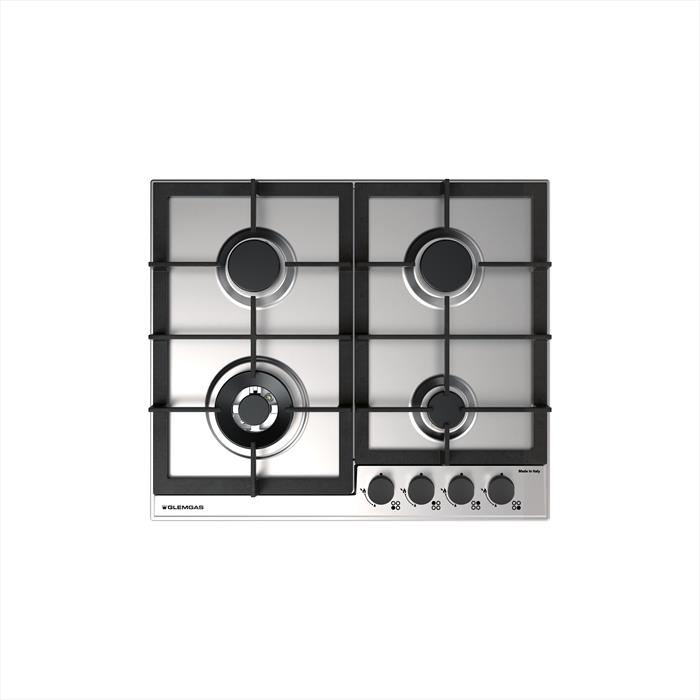 Glem Gas - Piano Cottura A Gas Gtp64thix 58,5cm-inox