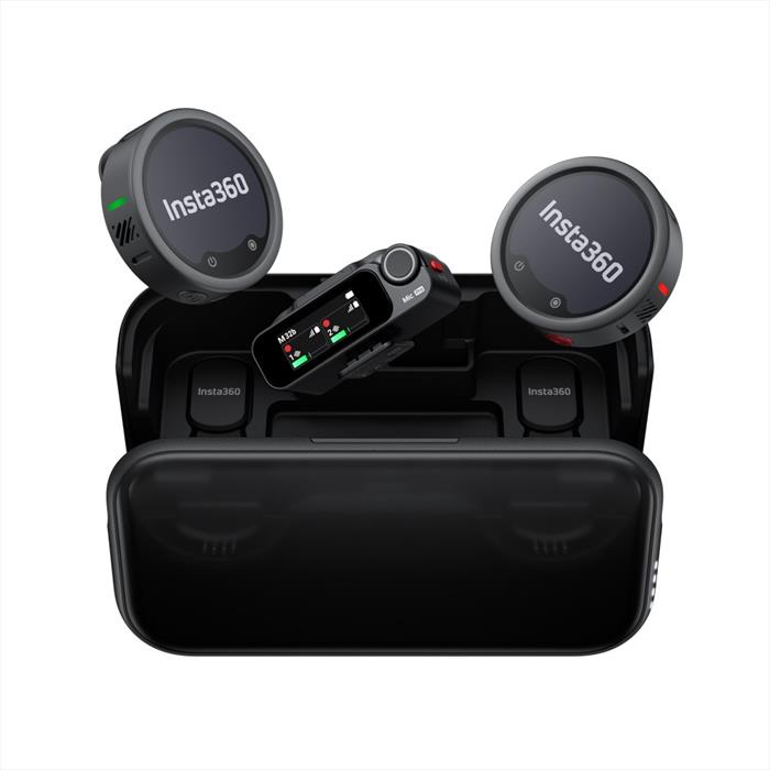 Insta360 - Mic Pro (2 Tx + 1 Rx)-nero
