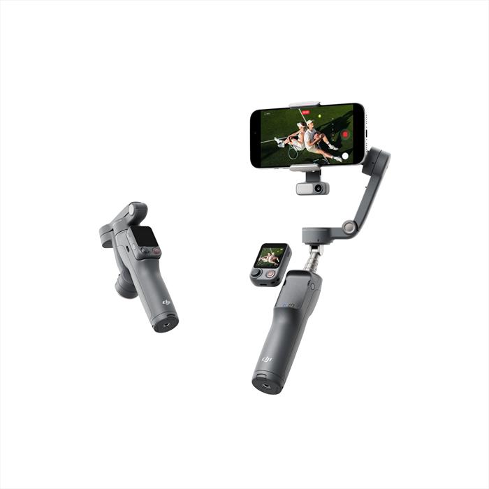 Dji - Stabilizzatore Osmo Mobile 8p Adv. Tracking Combo-grigio