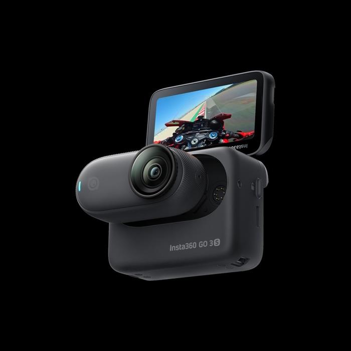 Insta360 - Action Cam Go3s Motorcycle In-helmet Pov Bundle-nero