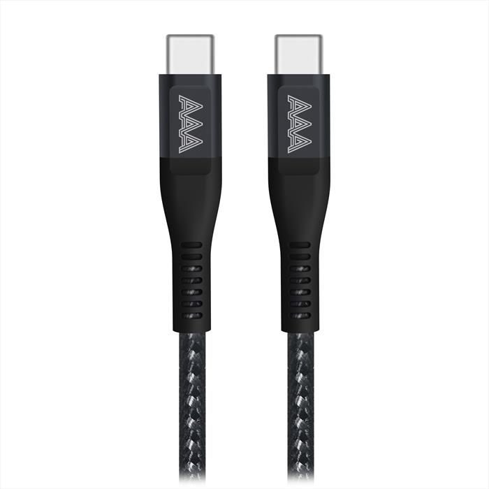 Aaamaze - Cavo Usb Type-c A Type-c Super Resistente Amit-black