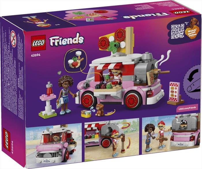 Lego - Friends Furgone Delle Pizze - 42694, Multicolore