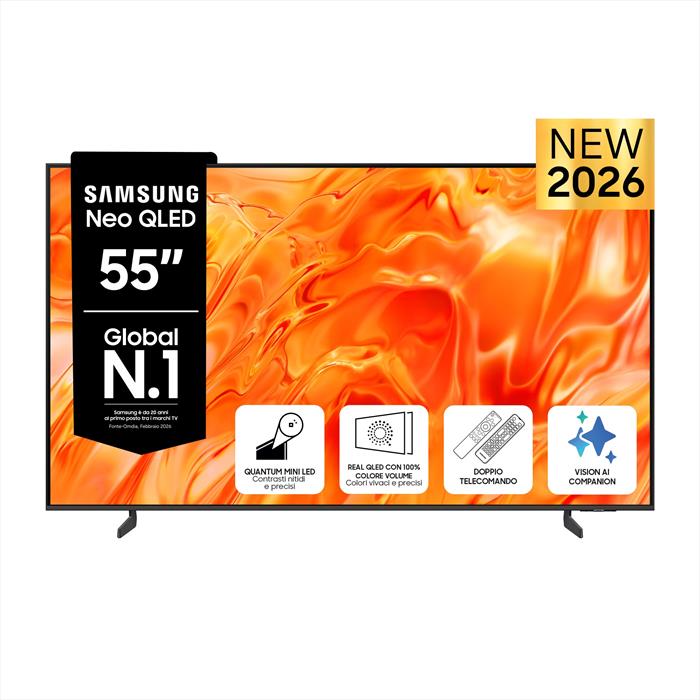 Samsung - Smart Tv Mini Led 4k 50" Vision Ai Qe55qn70hauxzt-titan Gray
