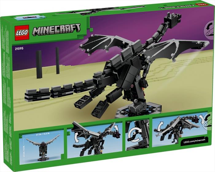Lego - Minecraft Drago Dell'end - 21595, Multicolore