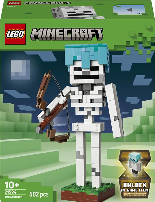 Lego - Minecraft Lo Scheletro - 21594, Multicolore