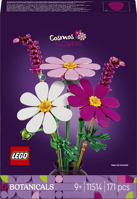 Lego - Botanicals Fiori Di Cosmos - 11514, Multicolore